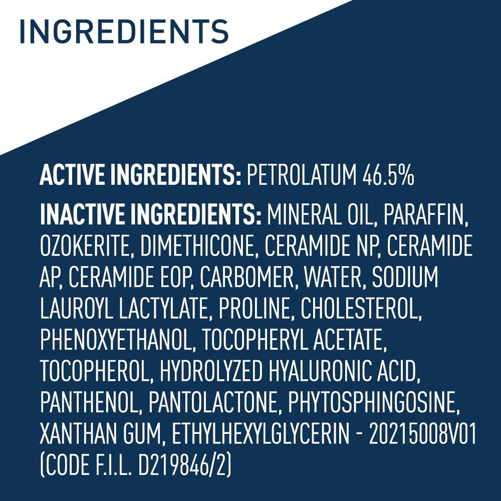 CeraVe Healing Ointment. Hyaluronic Acid Skin Protectant for Dry Skin. 3oz | Barrier Cream. Skin Care for Face & Body. Skin Barrier Repair with Ceramides & Petrolatum. Fragrance Free. Lanolin Free