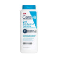CeraVe 2 In 1 Hydrating Anti Dandruff Shampoo And Conditioner. 19 Fl Oz | 1% Pyrithione Zinc Dandruff Treatment Helps Eliminate Flakes and Relieve Itchy Scalp In a Sulfate-Free. Color-Safe Formula